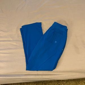 Royal blue scrub bottoms
